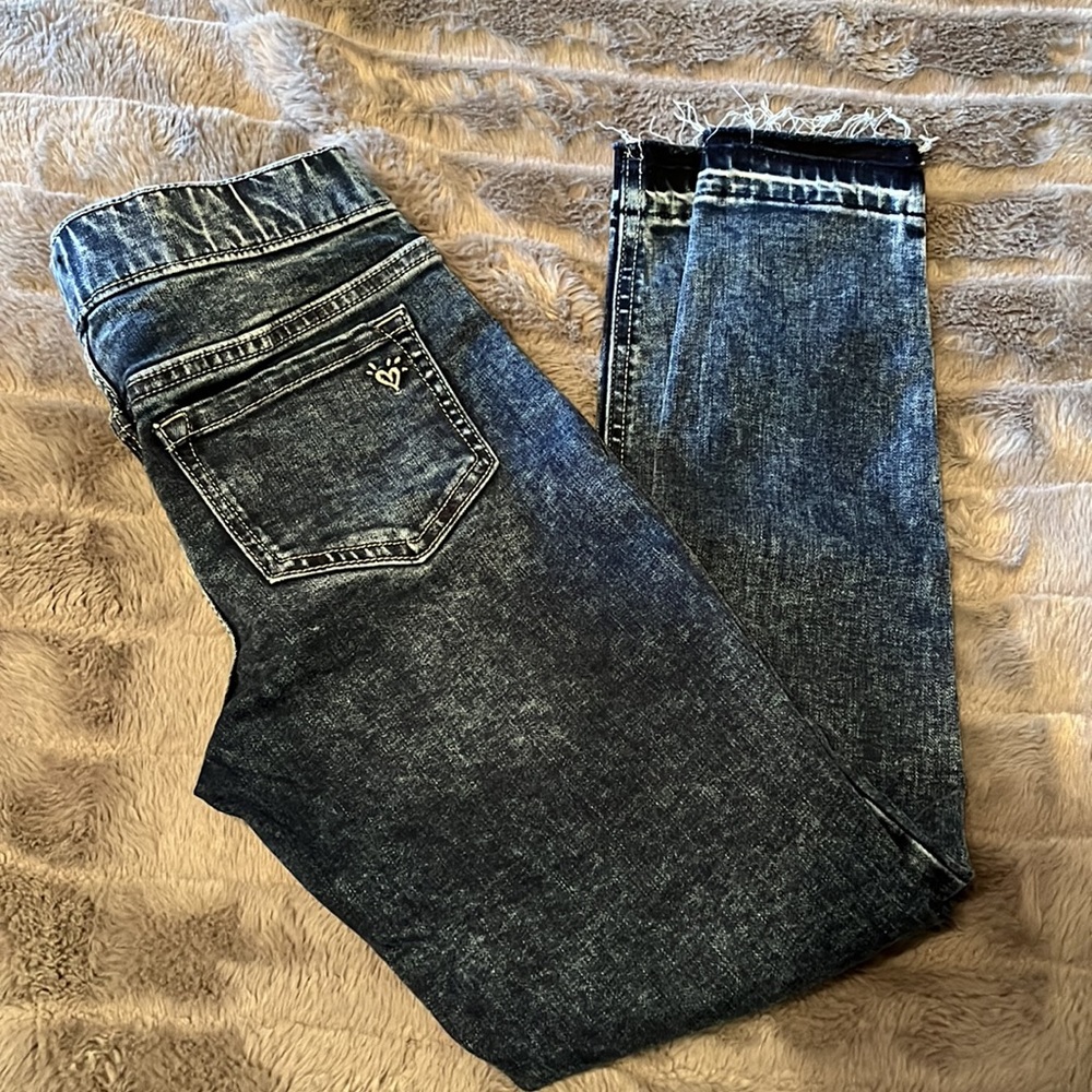Justice, size 12, denim legging